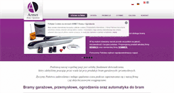 Desktop Screenshot of bramy-szczecin.pl